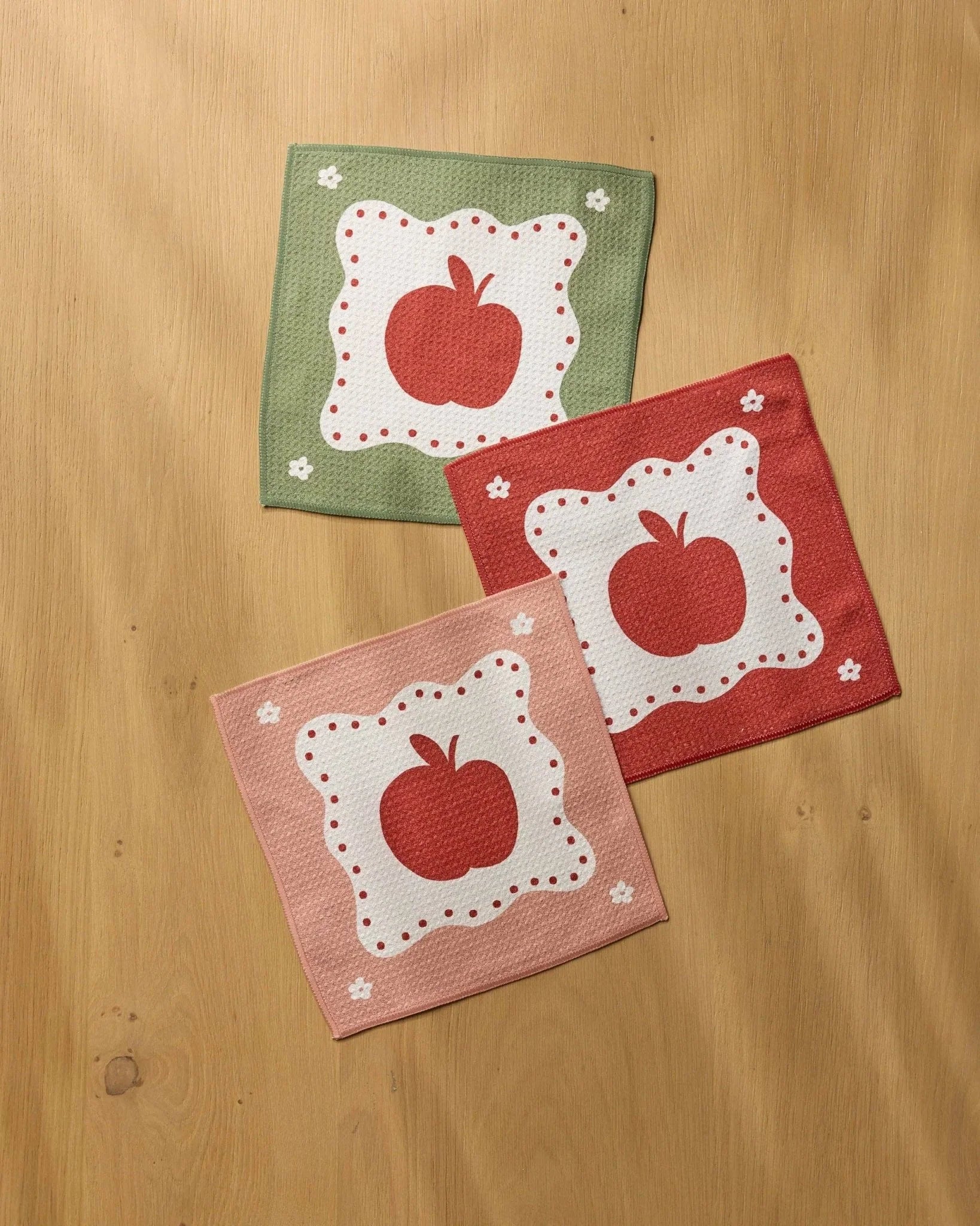 Gypsy Moon geometric cider mill pattern dishcloths