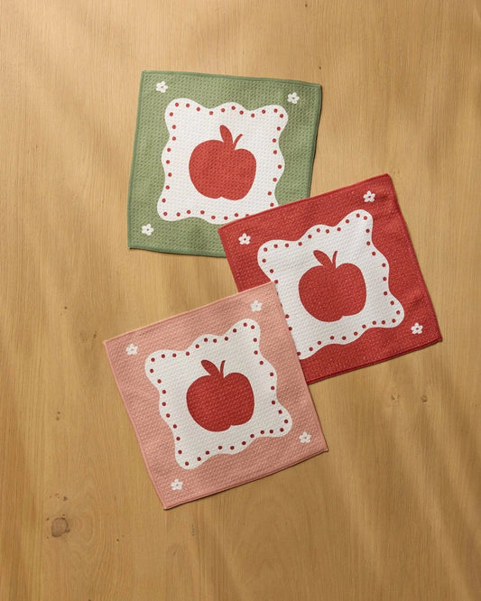 Gypsy Moon geometric cider mill pattern dishcloths