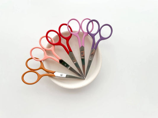 Stainless steel embroidery scissors for sewing and cross stitch